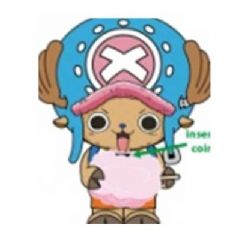 BANQUE EN PVC ONE PIECE CHOPPER (0125)